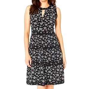 Michael Kors Womens Black/White Dress